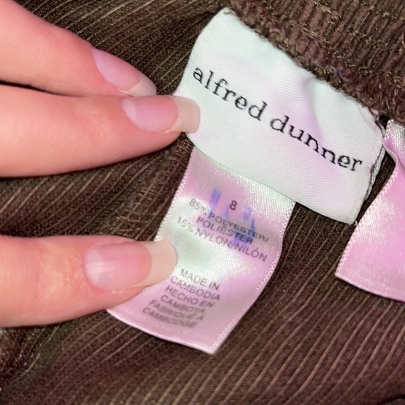 Brown corduroy straight leg pants🤎 - Picture 4 of 6